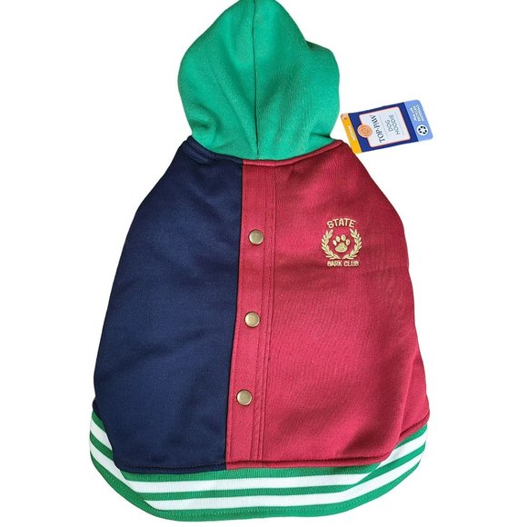 Top Paw Dog Nwt Top Paw Back To School Dog Hoodie Jacket State Bark